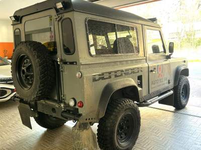 Land Rover Defender 90 2.5 TDI AUTOCARRO 3 POSTI Grigio usata BRESCIA