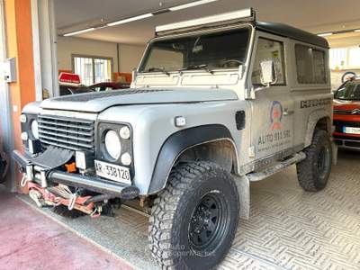 Land Rover Defender 90 2.5 TDI AUTOCARRO 3 POSTI Grigio usata BRESCIA