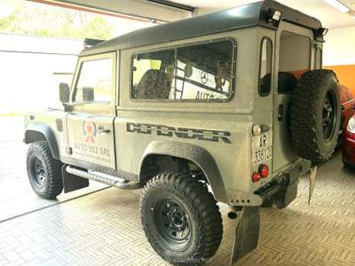 Land Rover Defender 90 2.5 TDI AUTOCARRO 3 POSTI Grigio usata BRESCIA