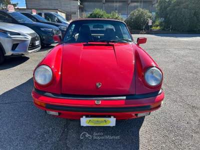 Porsche 911 3.2 Carrera Cabriolet Rosso usata Besozzo