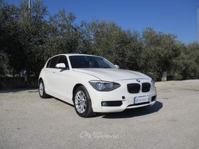 BMW Serie 1 116d 116 1ER 116D 2.0 Bianco usata Francolise