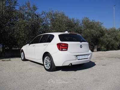 BMW Serie 1 116d 116 1ER 116D 2.0 Bianco usata Francolise