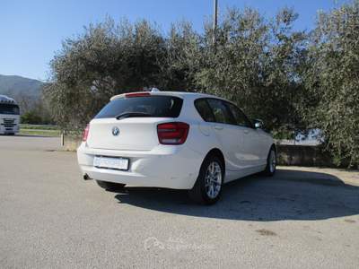 BMW Serie 1 116d 116 1ER 116D 2.0 Bianco usata Francolise