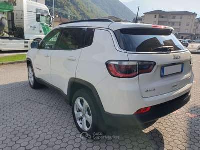 Jeep Compass 2.0 MJT Longitude 4wd 140cv Bianco usata Dubino