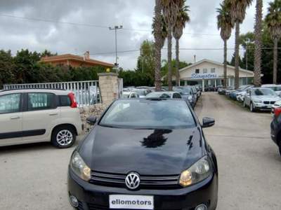Volkswagen Golf  Cabriolet 2.0 TDI BlueMotion Tech. Nero usata Modica
