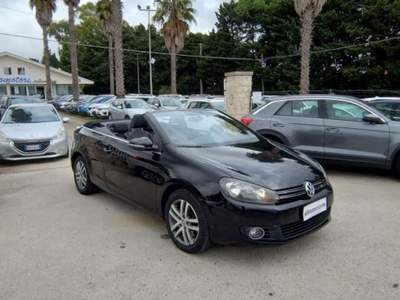 Volkswagen Golf  Cabriolet 2.0 TDI BlueMotion Tech. Nero usata Modica