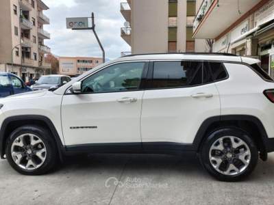 Jeep Compass 2.0 Multijet II 170 CV aut. 4WD Limited Bianco usata Cassino
