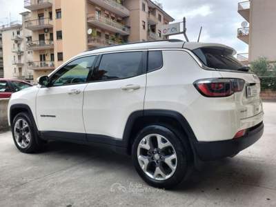 Jeep Compass 2.0 Multijet II 170 CV aut. 4WD Limited Bianco usata Cassino