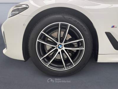 BMW Serie 5 520d 520d 48v Xdrive Touring Msport Bianco usata Cassola