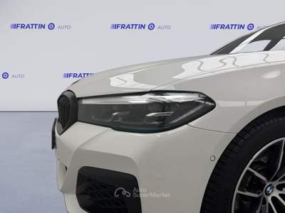 BMW Serie 5 520d 520d 48v Xdrive Touring Msport Bianco usata Cassola