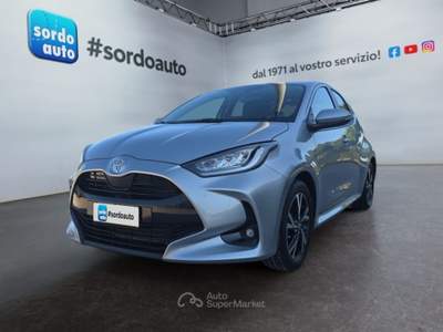 Toyota Yaris 1.5 Hybrid 5 porte Trend Argento usata Castagnaro