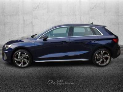 Audi A3 SPB 35 TFSI S tronic S line edition Blu/Azzurro usata Pieve di Cento
