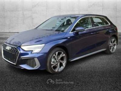 Audi A3 SPB 35 TFSI S tronic S line edition Blu/Azzurro usata Pieve di Cento