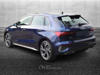 Audi A3 SPB 35 TFSI S tronic S line edition Blu/Azzurro usata Pieve di Cento