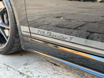 Porsche 718 Spyder Boxster 2.0 T 300 CV PDK Nero usata Santeramo in Colle