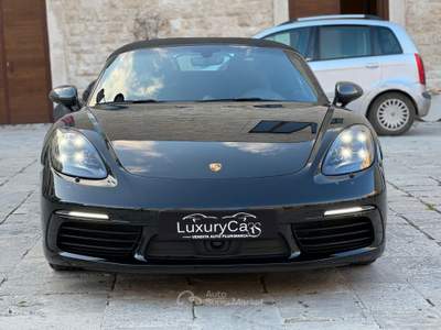 Porsche 718 Spyder Boxster 2.0 T 300 CV PDK Nero usata Santeramo in Colle