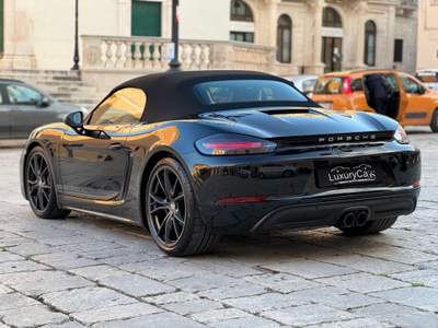 Porsche 718 Spyder Boxster 2.0 T 300 CV PDK Nero usata Santeramo in Colle