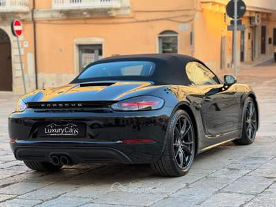 Porsche 718 Spyder Boxster 2.0 T 300 CV PDK Nero usata Santeramo in Colle