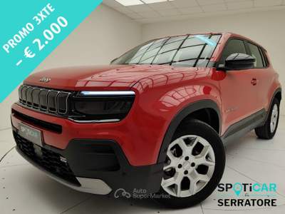 Jeep Avenger 1.2 turbo Altitude fwd 100cv Rosso usata Erba