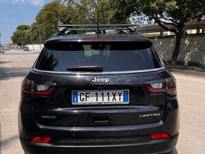 Jeep Compass jeep compass 4xe limited plug in hybrid full optional Nero usata Casagiove