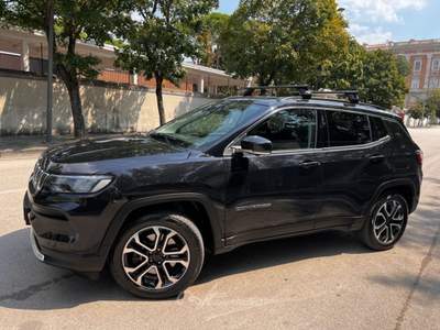 Jeep Compass jeep compass 4xe limited plug in hybrid full optional Nero usata Casagiove