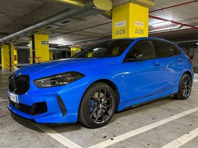 BMW Serie 1 135i BMW M135 Xdrive tetto, harman, ecc. Vettura ufficiale Italia  Blu/Azzurro usata Marino