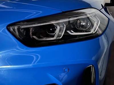 BMW Serie 1 135i BMW M135 Xdrive tetto, harman, ecc. Vettura ufficiale Italia  Blu/Azzurro usata Marino