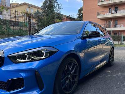 BMW Serie 1 135i BMW M135 Xdrive tetto, harman, ecc. Vettura ufficiale Italia  Blu/Azzurro usata Marino