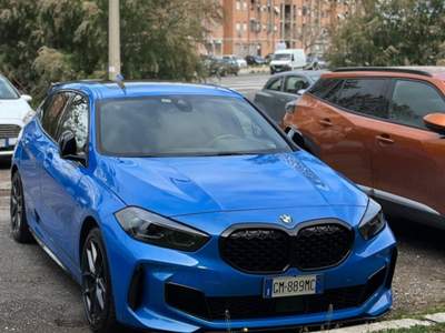BMW Serie 1 135i BMW M135 Xdrive tetto, harman, ecc. Vettura ufficiale Italia  Blu/Azzurro usata Marino