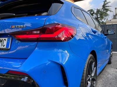 BMW Serie 1 135i BMW M135 Xdrive tetto, harman, ecc. Vettura ufficiale Italia  Blu/Azzurro usata Marino