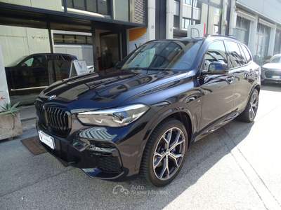 BMW X5 X5 X5 xdrive30d mhev 48V Msport auto Blu/Azzurro usata Padova