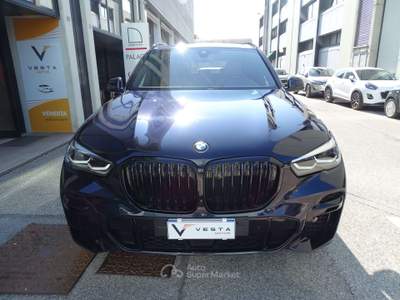 BMW X5 X5 X5 xdrive30d mhev 48V Msport auto Blu/Azzurro usata Padova