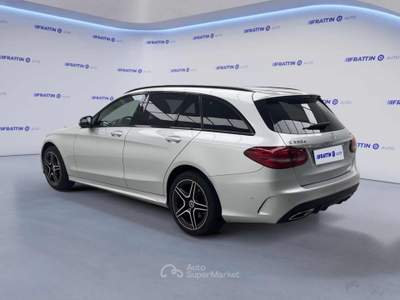 Mercedes-Benz Classe C C 220 D S.w. 4matic Auto Premium Argento usata Cassola