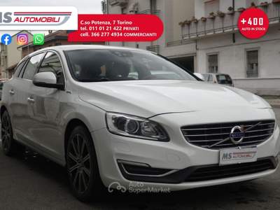 Volvo V60 D6 Twin Engine Geartronic Summum PROMOZIONE Unicoproprietario Bianco usata Torino