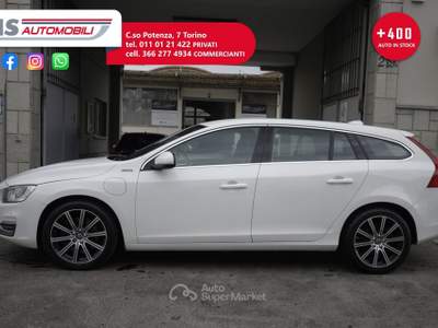 Volvo V60 D6 Twin Engine Geartronic Summum PROMOZIONE Unicoproprietario Bianco usata Torino