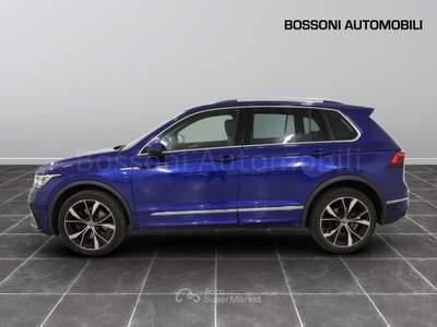 Volkswagen Tiguan 2.0 tdi scr 200cv r line 4motion dsg Blu/Azzurro usata Cremona