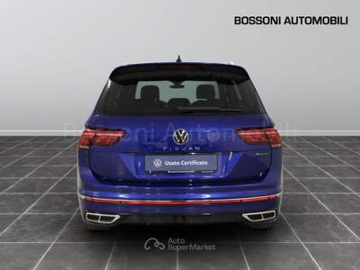 Volkswagen Tiguan 2.0 tdi scr 200cv r line 4motion dsg Blu/Azzurro usata Cremona