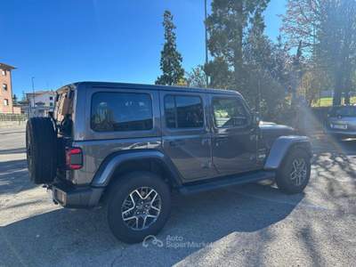 Jeep Wrangler Unlimited 2.0 Turbo Sahara Grigio usata Casalgrande