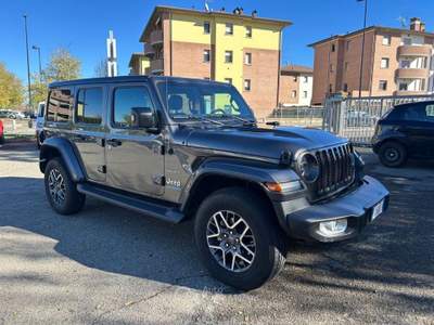 Jeep Wrangler Unlimited 2.0 Turbo Sahara Grigio usata Casalgrande
