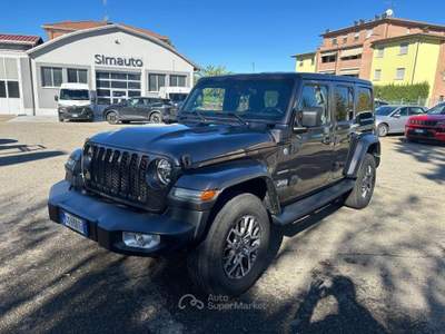 Jeep Wrangler Unlimited 2.0 Turbo Sahara Grigio usata Casalgrande