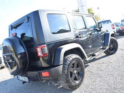 Jeep Wrangler Unlimited 2.8 CRD DPF Rubicon Nero usata Montalto di Castro