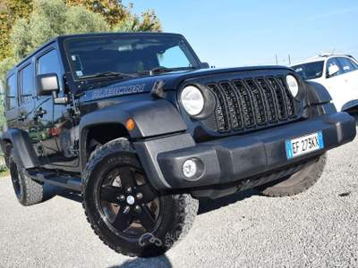 Jeep Wrangler Unlimited 2.8 CRD DPF Rubicon Nero usata Montalto di Castro Jeep Wrangler Unlimited 2.8 CRD DPF Rubicon Nero usata Montalto di Castro