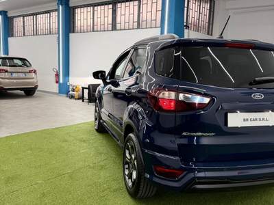 Ford EcoSport EcoBoost 125 CV Start&Stop ST-Line Design Blu/Azzurro usata San Sebastiano al Vesuvio