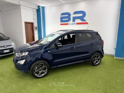Ford EcoSport EcoBoost 125 CV Start&Stop ST-Line Design Blu/Azzurro usata San Sebastiano al Vesuvio