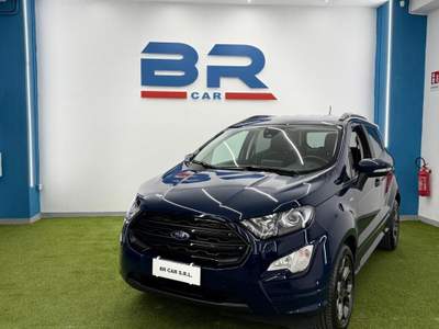 Ford EcoSport EcoBoost 125 CV Start&Stop ST-Line Design Blu/Azzurro usata San Sebastiano al Vesuvio