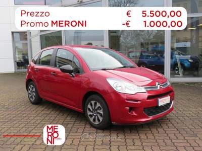 Citroen C3 1.0 VTi 68 Attraction Rosso usata Seregno