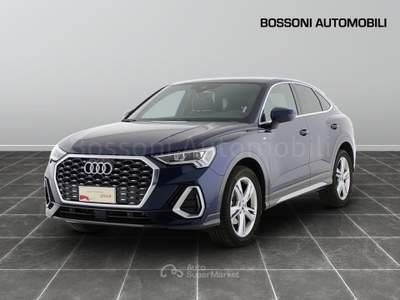 Audi Q3 sportback 35 2.0 tdi s line edition s tronic Blu/Azzurro usata Cremona