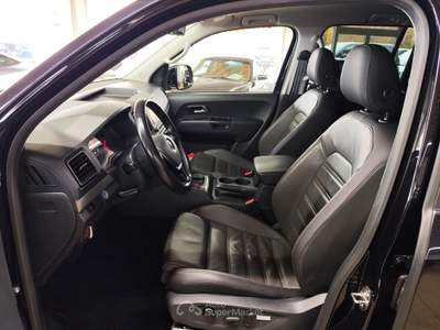 Volkswagen Amarok 2020 Volkswagen Amarok 3.0 V6 TDI DOBLECAB 4M NAVI HARDTOP Nero usata Pilastro