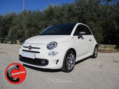 Fiat 500C 1.0 70CH BSG S&S SPORT Bianco usata Francolise