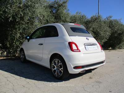 Fiat 500C 1.0 70CH BSG S&S SPORT Bianco usata Francolise